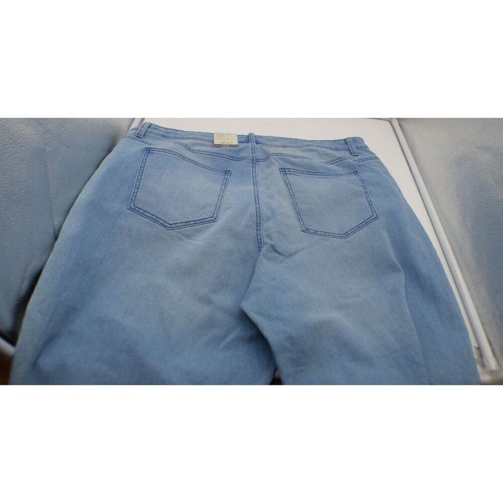 Style & Co Plus Size Mid-Rise Slim-Leg Jeans, Open Desert, Sz. 20W - Picture 12 of 14